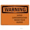 Signmission OSHA Warning Sign, 5" Height, 7" Width, No Trespassing Beyond This Point Bilingual, Landscape OS-WS-D-57-L-12721 - alternate 1